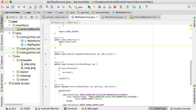 35 - Android Services смотреть онлайн
