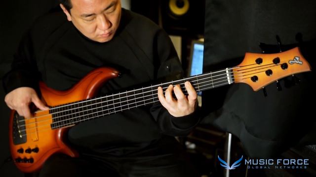 [MusicForce] F-Bass Alain Caron signature 5 Demo смотреть онлайн
