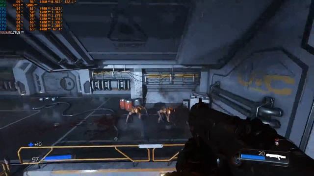 Doom (2016) Performance Test Clevo P750TM1-G смотреть онлайн