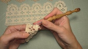 Ленточное кружево с фестонами #22.