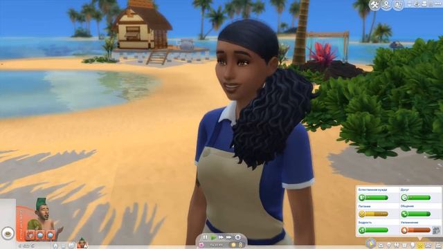 Любовь с дельфинами в игре The Sims 4 под аккомпанемент Жмышенко Валерия Альбертовича смотреть онлайн