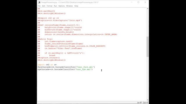 Python Session 5 - IMAGE PROCESSING 2 (FACE DETECTION) - ERIC KDU смотреть онлайн