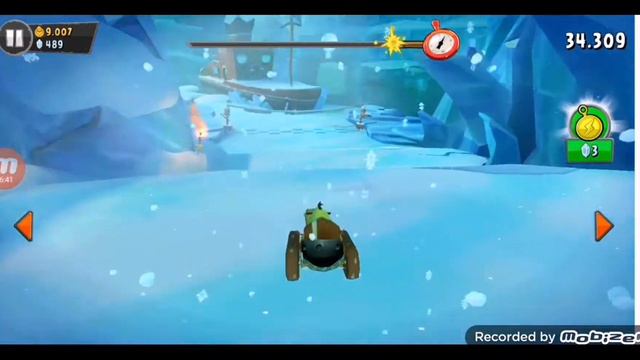 ANGRY BIRDS GO: cap 16 SUB ZERO y el último carro смотреть онлайн