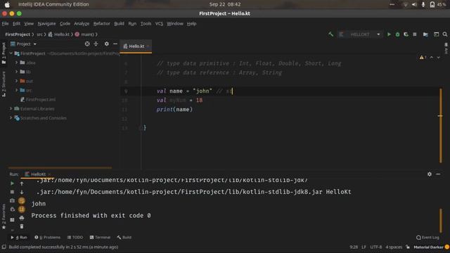 Belajar Kotlin Dasar - #3 Tipe Data смотреть онлайн