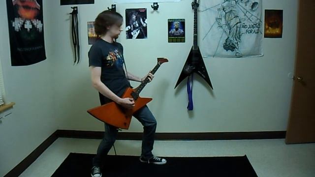 Metallica "Blackened - Live" Rhythm Guitar Cover смотреть онлайн