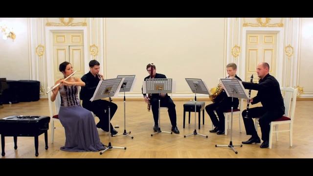 Amilcare Ponchielli. Dance of the Hours for woodwind quintet. смотреть онлайн