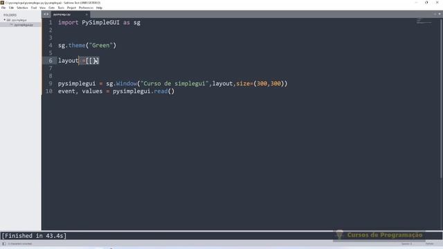 curso de PySimpleGui passo a passo gratuito sistema de vendas смотреть онлайн
