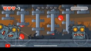 RED BALL 4: 10 TOMATO BALL VS 10 ALL BOSSES (15, 30, 45, 60, 75) BATTLE FUSION WALKTROUGH GAMEPLAY