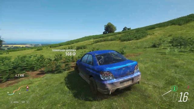 ТРУДНЫЙ ПРЫЖОК В 300МЕТРОВ! ПРЫЖКИ НА SUBARU WRX STI (Forza Horizon 4) смотреть онлайн