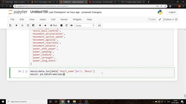 Fifa 21 Data Analysis смотреть онлайн