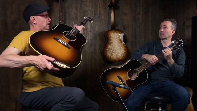 Gibson J-45 Standard vs 50's J-45 Original смотреть онлайн