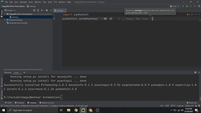 Whatsapp Automation Using Python | Automate Whatsapp Messages |Python Automation Tutorial in Hindi смотреть онлайн
