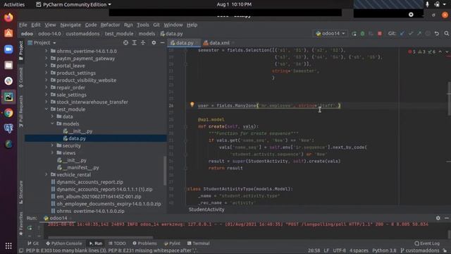 How to setup default value for a field in Odoo? смотреть онлайн