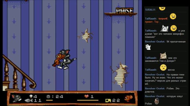 Tom and Jerry Frantic Antics (SEGA) (вместе с SUDALV) p1 смотреть онлайн