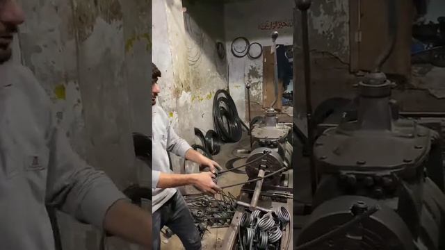 Изготовление пружины. смотреть онлайн