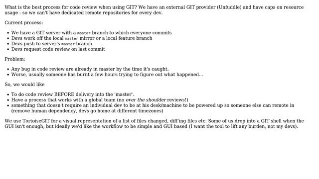 Software Engineering: Code review process when using GIT as a repository? (2 Solutions!!) смотреть онлайн