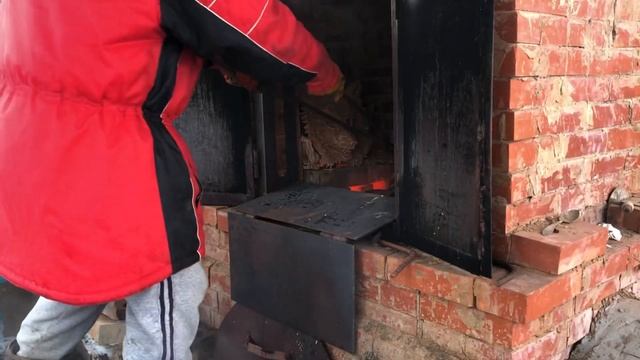 Обжиг в дровяной печи смотреть онлайн