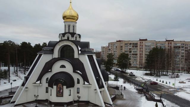 DJI MINI 2 Сосновый Бор Собор иконы Божией Матери Неопалимая Купина смотреть онлайн