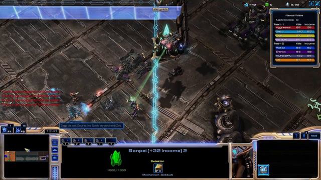 StarCraft 2 HotS - Arcade #53 - Nexus Wars 1.5 - Terraner - Korean Style [HD]