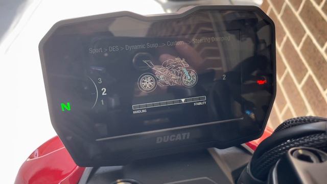 2021 Ducati Streetfighter V4S Suspension Setup And Settings
