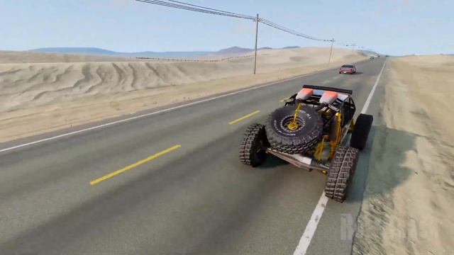 Dangerous Driving - Police Chase | BeamNG Drive смотреть онлайн