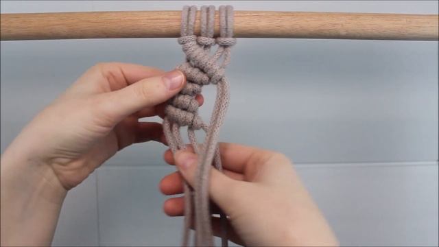 DIY Macrame Leaf and Vine Pattern | Intermediate Macrame смотреть онлайн