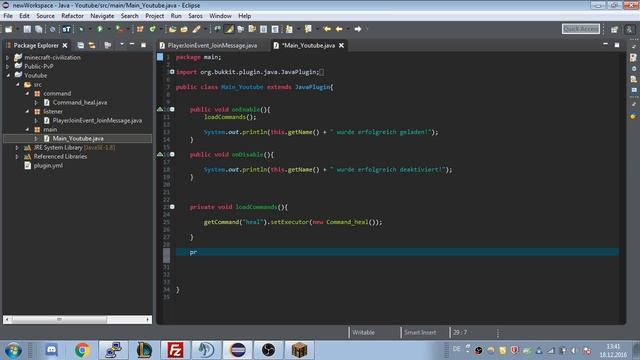 Spigot Plugin Programmieren #3 Events смотреть онлайн