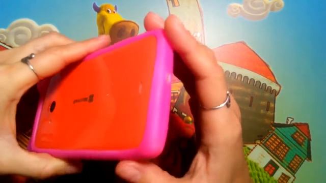 Силиконовый бампер "ушки" на iphone с AliExpress. смотреть онлайн