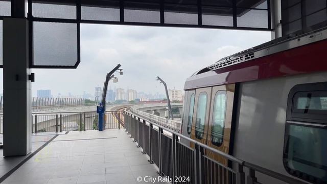 Hyundai Rotem EMU Tr 04 [ MRT Putrajaya ] at Kampung Batu смотреть онлайн