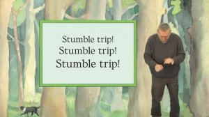 Michael Rosen performs We're Going on a Bear Hunt 1 (Rus subs)