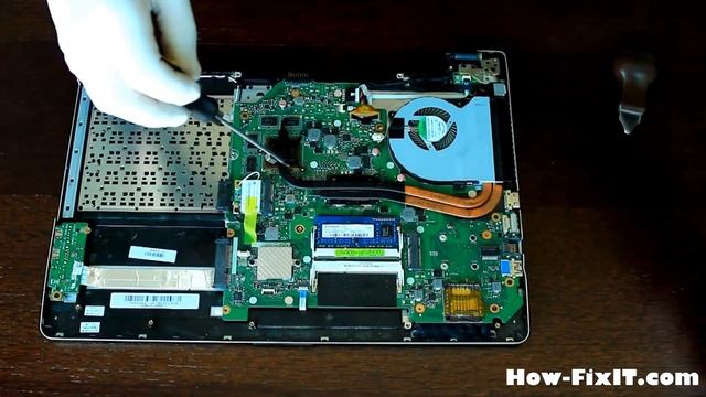Asus K56CM Disassembly And Fan Cleaning