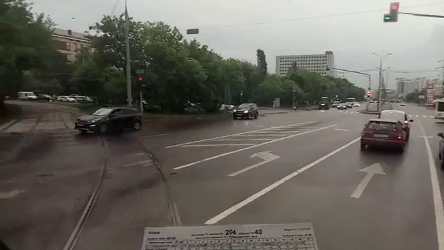 Проблема поворота трамвая с Шарикоподшипниковской на Угрешску смотреть онлайн