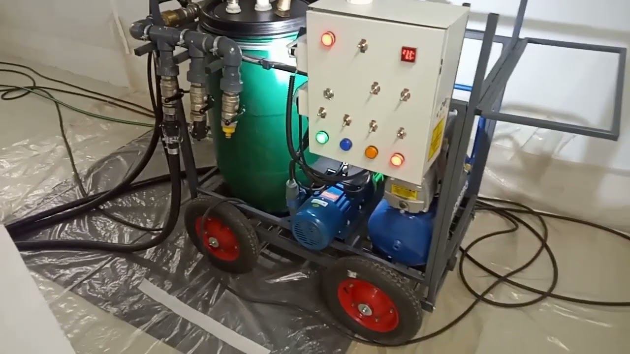 ITOZOR-SERVIS Ролик-2 Промывка контуров охлаждения Циклотрона УГП-МХЦ-Мини