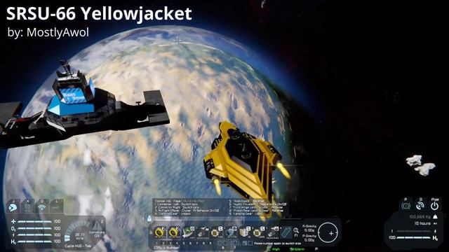 AI Orbital Ferry: Space Engineers Build Contest #6 смотреть онлайн