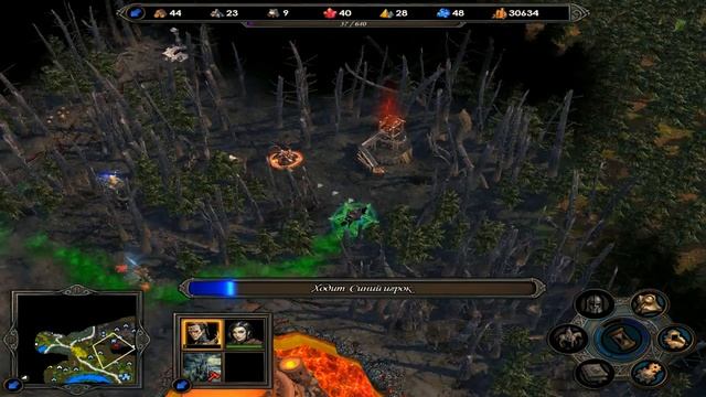 Heroes of Might and Magic V Tribes of the East Прохождение часть 15 смотреть онлайн