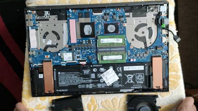HP OMEN 15 2020 || How to Remove and Clean the Fans смотреть онлайн