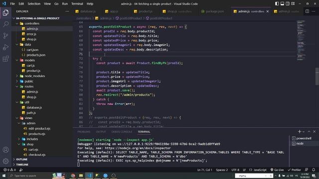 node Cách update dữ liệu bằng sequelize , method save , async an then usage 7 смотреть онлайн