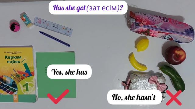 Have got/has got. Сұраулы сөйлем құрау сабағы смотреть онлайн