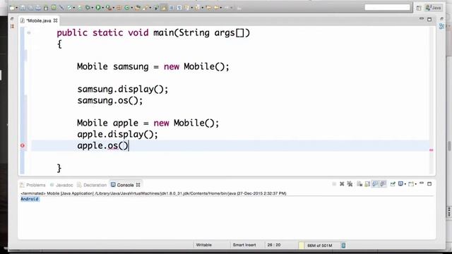 Variables & Scope in Java смотреть онлайн