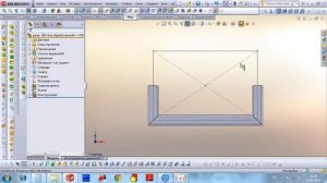Использование библиотеки  прямоугольных и квадратных труб в Solidworks