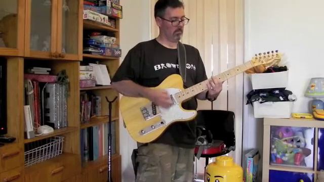The Yellow Peril - a Pit Bull Guitars model Tl-1 - demo смотреть онлайн