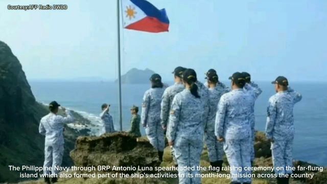Philippine Navy through BRP Antonio Luna holds Flag Raising Ceremony at Mavulis Island смотреть онлайн