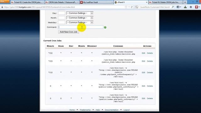 Cron Jobs Delete or Remove From Hostgator Server Using cPanel смотреть онлайн