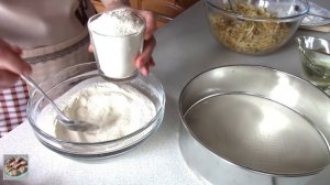 Постный насыпной Яблочный пирог!  Постное блюдо!