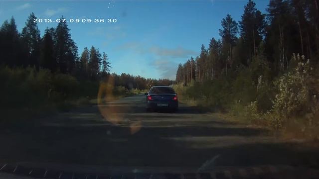 Видеорегистратор - Ваз 21093 vs KIA Spectra смотреть онлайн