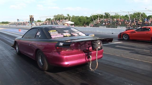 WHEN WIFE DRIVES MUSTANG - Wheelstand and the WIN! смотреть онлайн