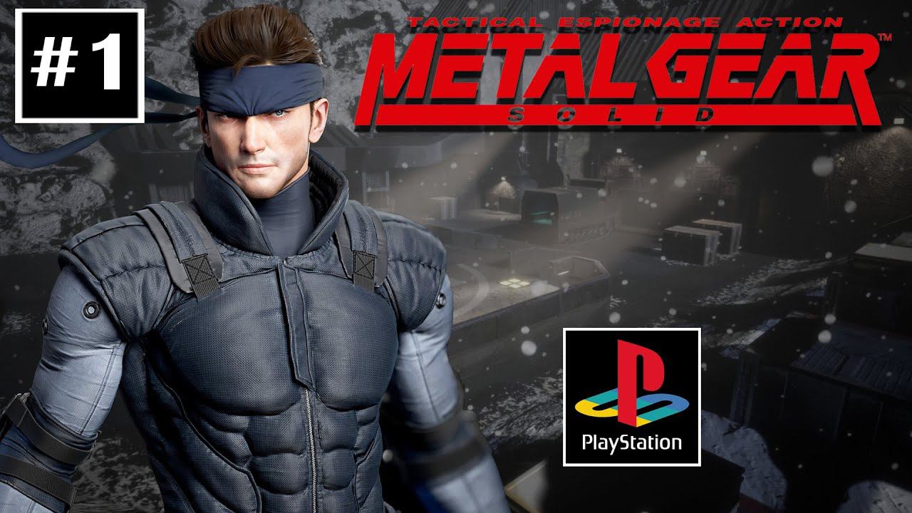 Metal Gear Solid (1998) PS1 Прохождение с озвучкой RGR Studio #1 ►(HARD) смотреть онлайн