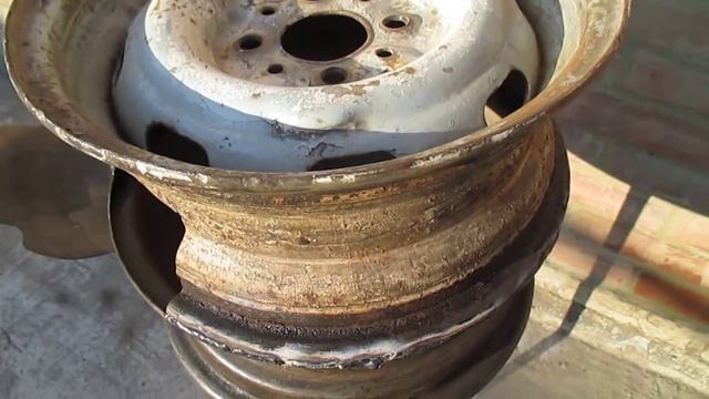 Печь из колесных дисков. смотреть онлайн