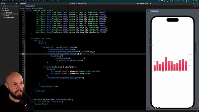 SwiftUI Bar Chart With Customizations | Swift Charts