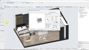 Квартира в 3D. Подача в Archicad. Взрыв-схема